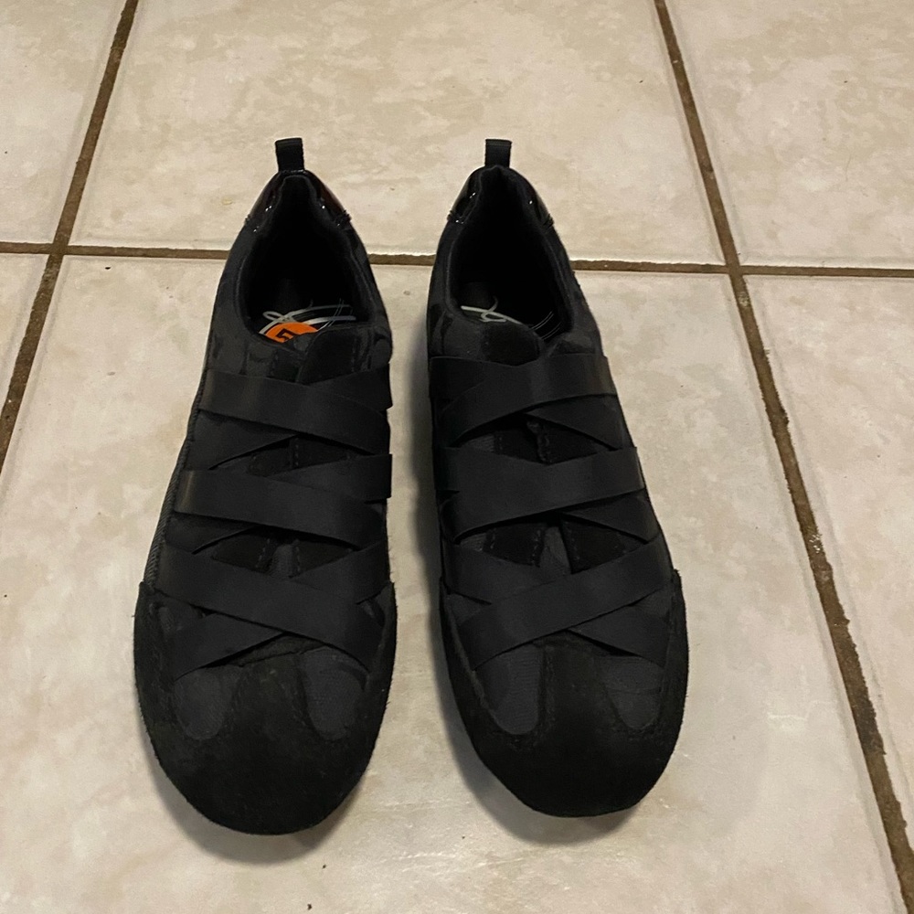 Women’s Black Coach Sneakers, size 5.5